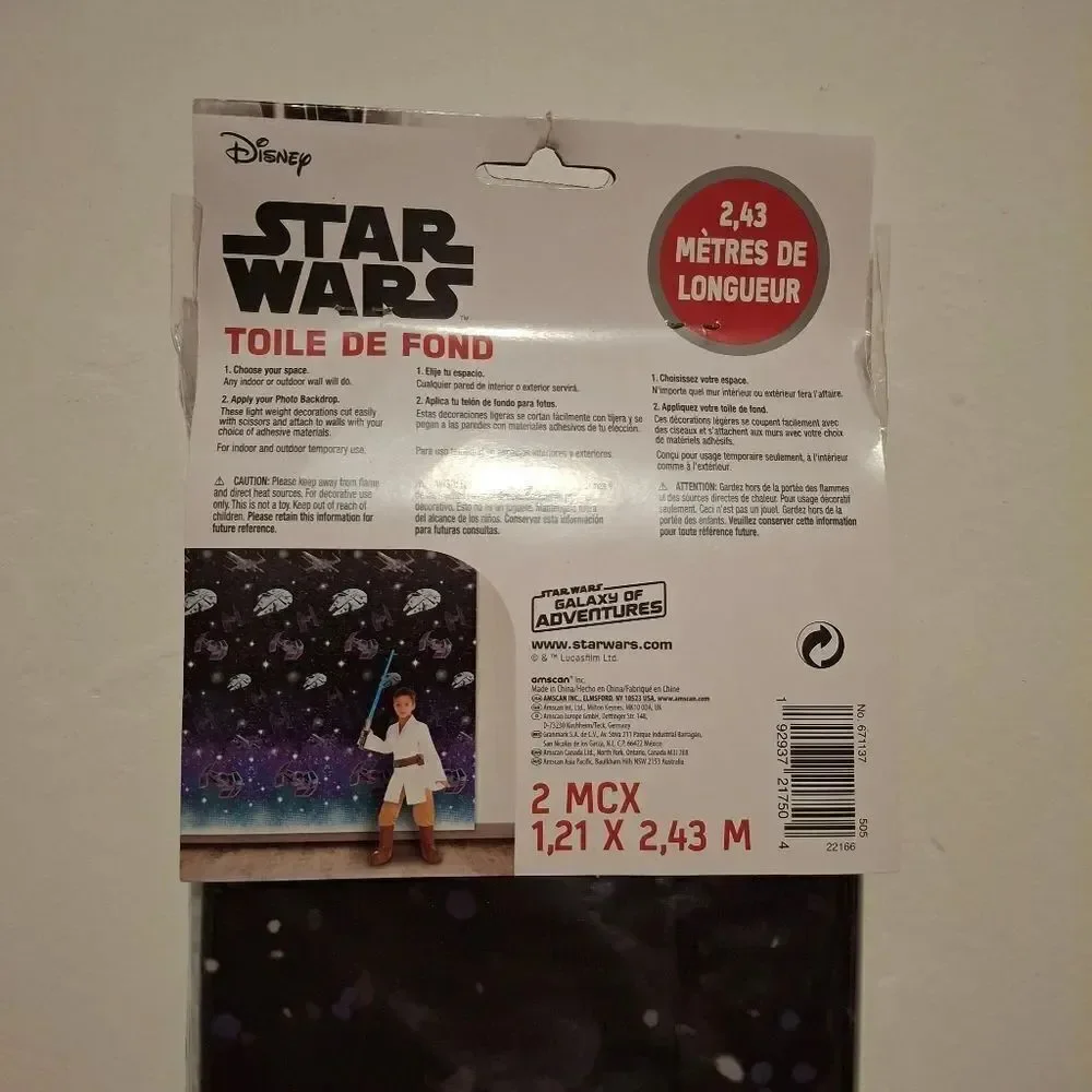 Star Wars Party Photo Backdrop